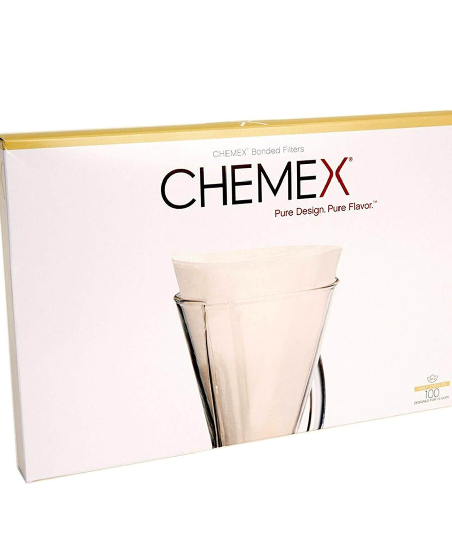 Filtros para Chemex 3 tazas (100 unidades)